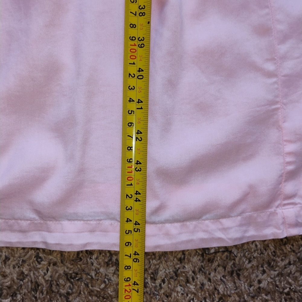 NEW Baby Pink Tiered Maxi Dress L Coquette Chic Girl Style - Picture 4 of 6